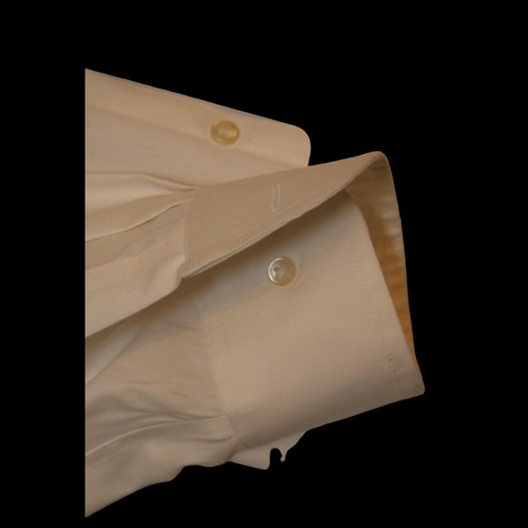 White 100% Pin Point Oxford Shirt - Picture 3 of 6